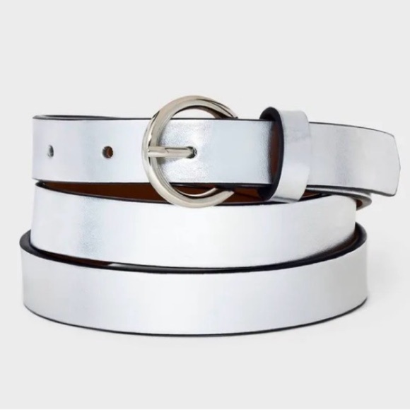 a new day Accessories - a new day Black and Silver Belt